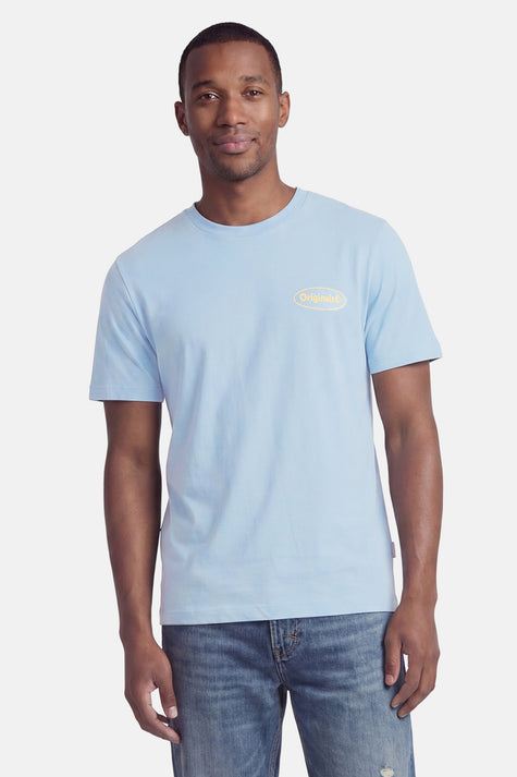 T-shirt met korte mouwen - blauw