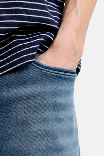 5-pocket shorts mid blue denim - JACK & JONES JEANS INTELLIGENCE
