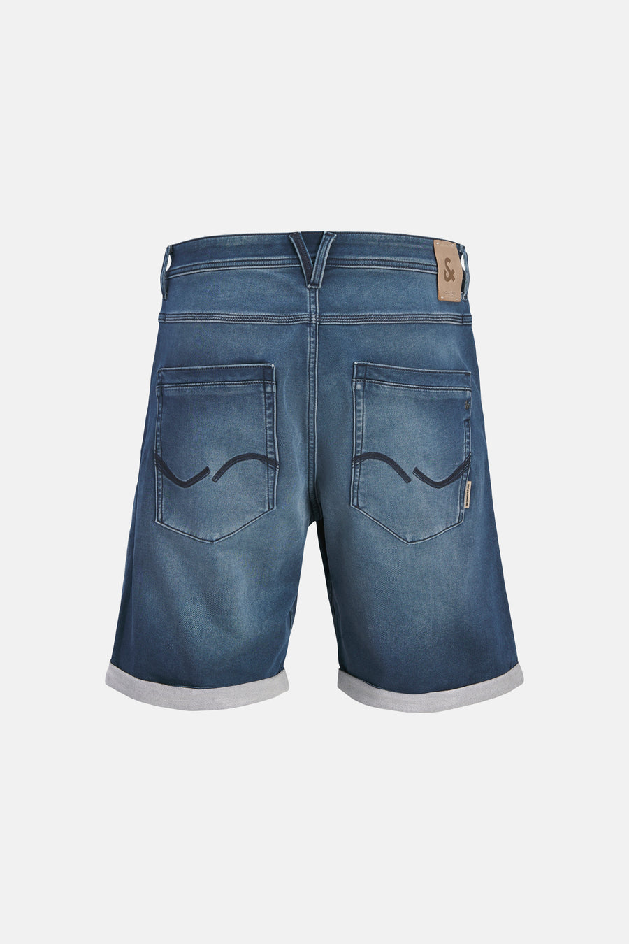 5-pocket shorts mid blue denim - JACK & JONES JEANS INTELLIGENCE