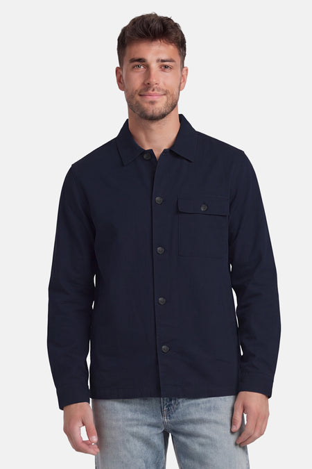 Hemd met lange mouwen - blauw