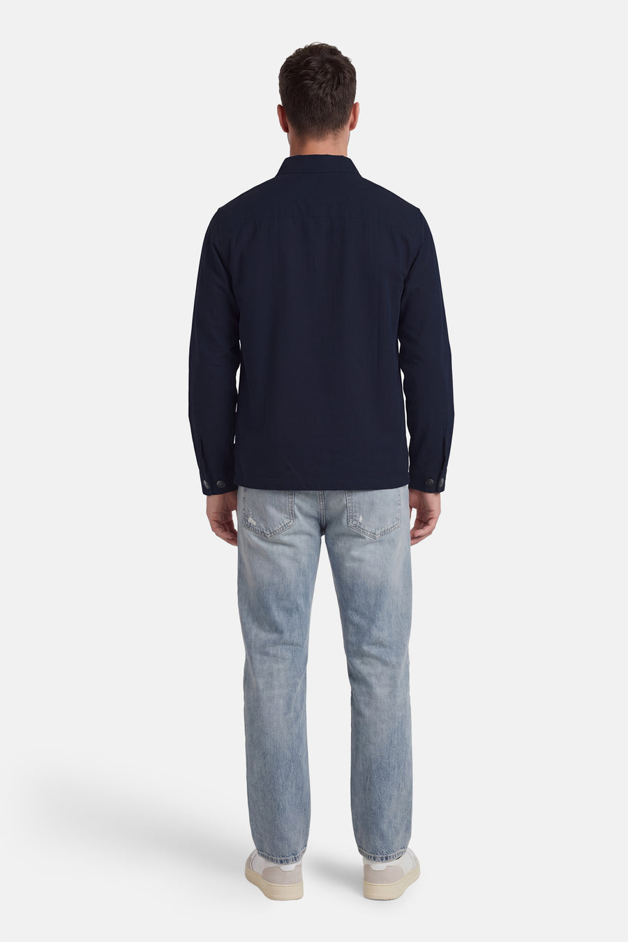 Hemd met lange mouwen - blauw