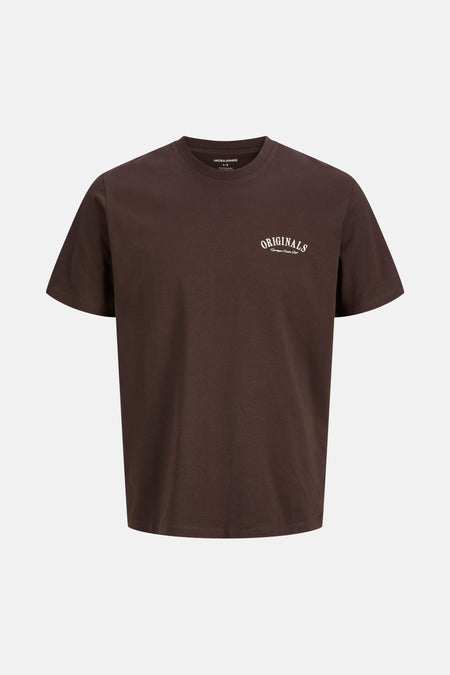 T-shirt (korte mouwen) bruin - CORE BY JACK & JONES