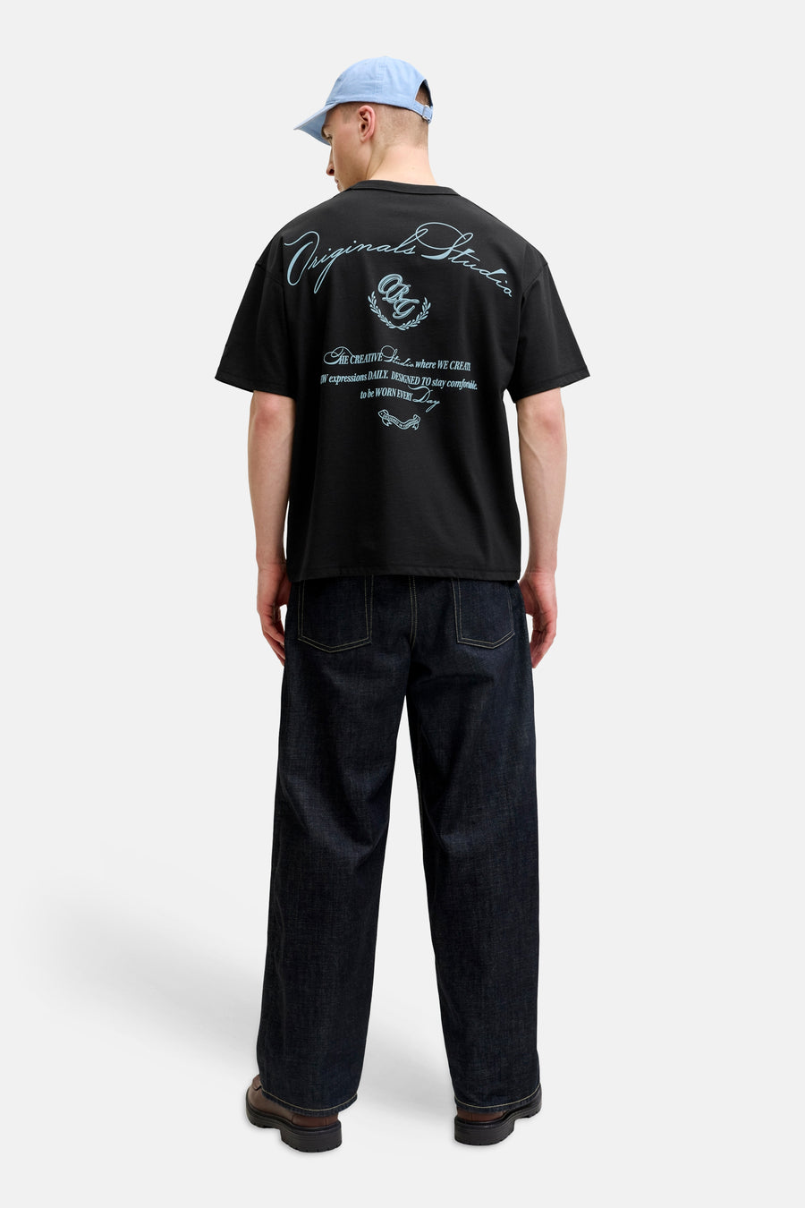 T-shirt (korte mouwen) zwart - CORE BY JACK & JONES