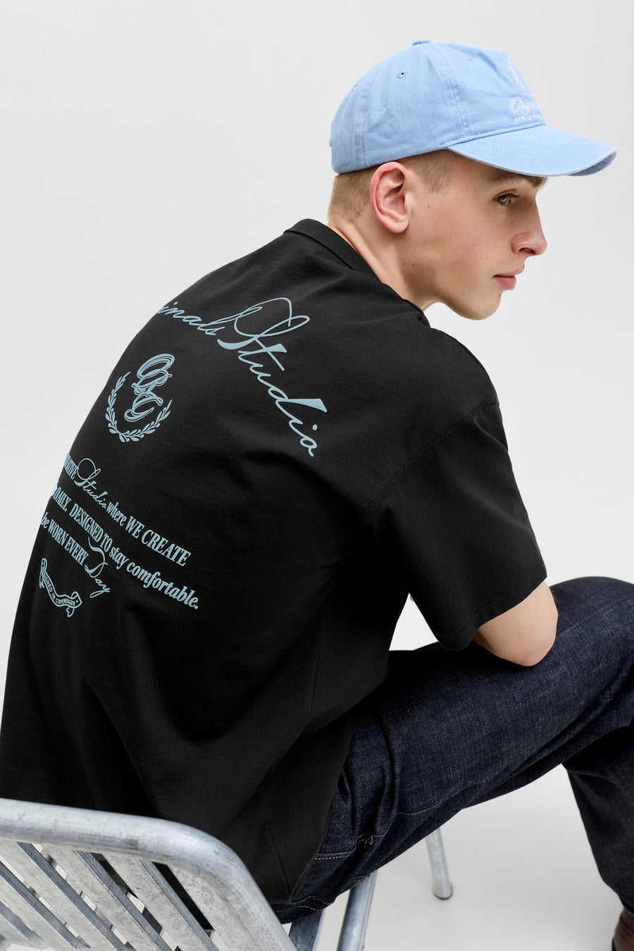 T-shirt (korte mouwen) zwart - CORE BY JACK & JONES