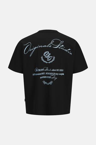 T-shirt (korte mouwen) zwart - CORE BY JACK & JONES