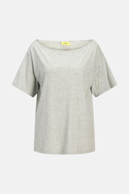 Top (korte mouwen) grijs - JJXX
