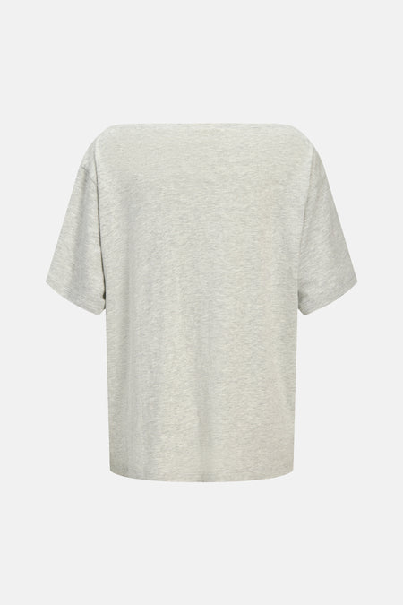 Top (korte mouwen) grijs - JJXX