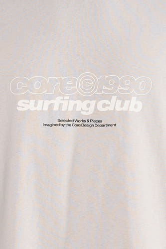 T-shirt met korte mouwen - grijs