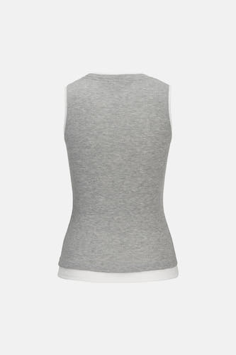 Tanktop grijs - JJXX