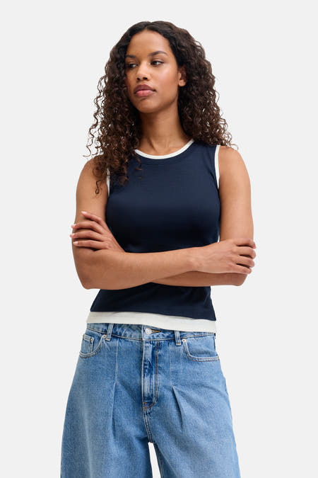 Top - Navy Blazer
