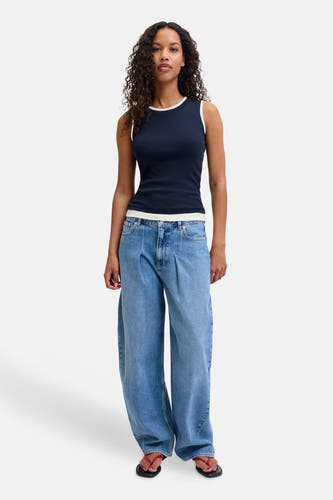 Tanktop blauw - JJXX