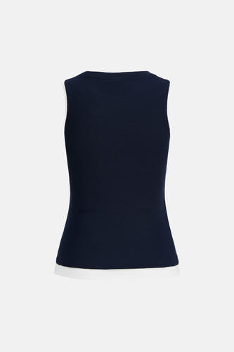 Tanktop blauw - JJXX