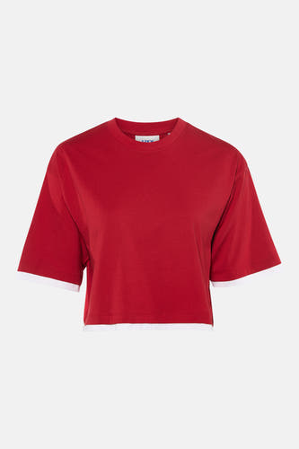 T-shirt met korte mouwen - rood