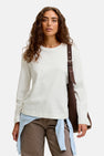 Top uni manche longue blanc - JJXX