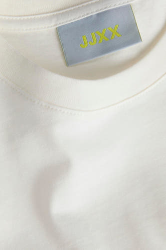 Top uni manche longue blanc - JJXX