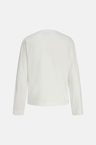 Top uni manche longue blanc - JJXX