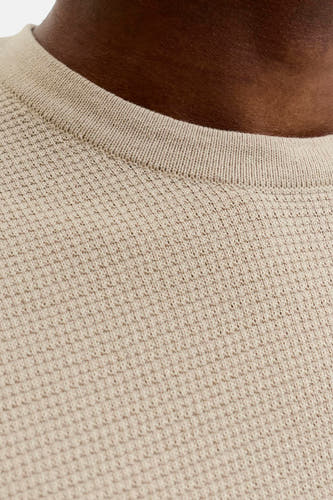 Pull col O beige - CORE BY JACK & JONES