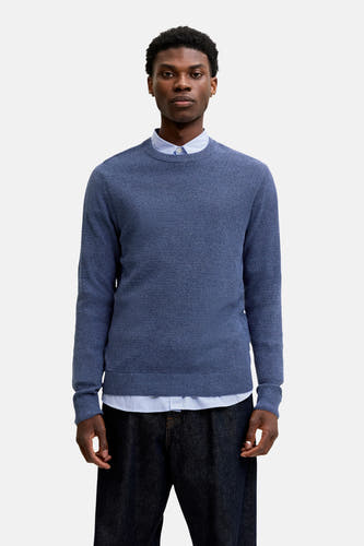 Pull col O bleu - PREMIUM by JACK & JONES