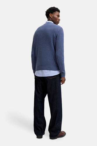 Pull col O bleu - PREMIUM by JACK & JONES