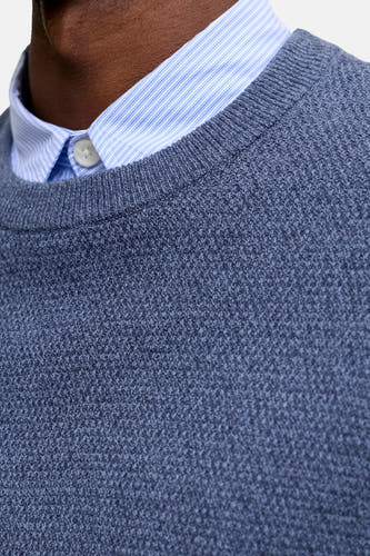 Pull col O bleu - PREMIUM by JACK & JONES