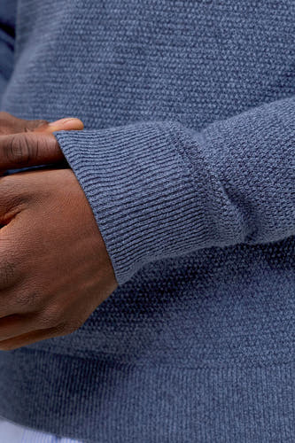 Pull col O bleu - PREMIUM by JACK & JONES