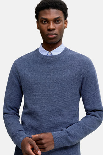 Pull col O bleu - PREMIUM by JACK & JONES