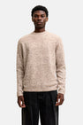 Pull O-hals - ecru