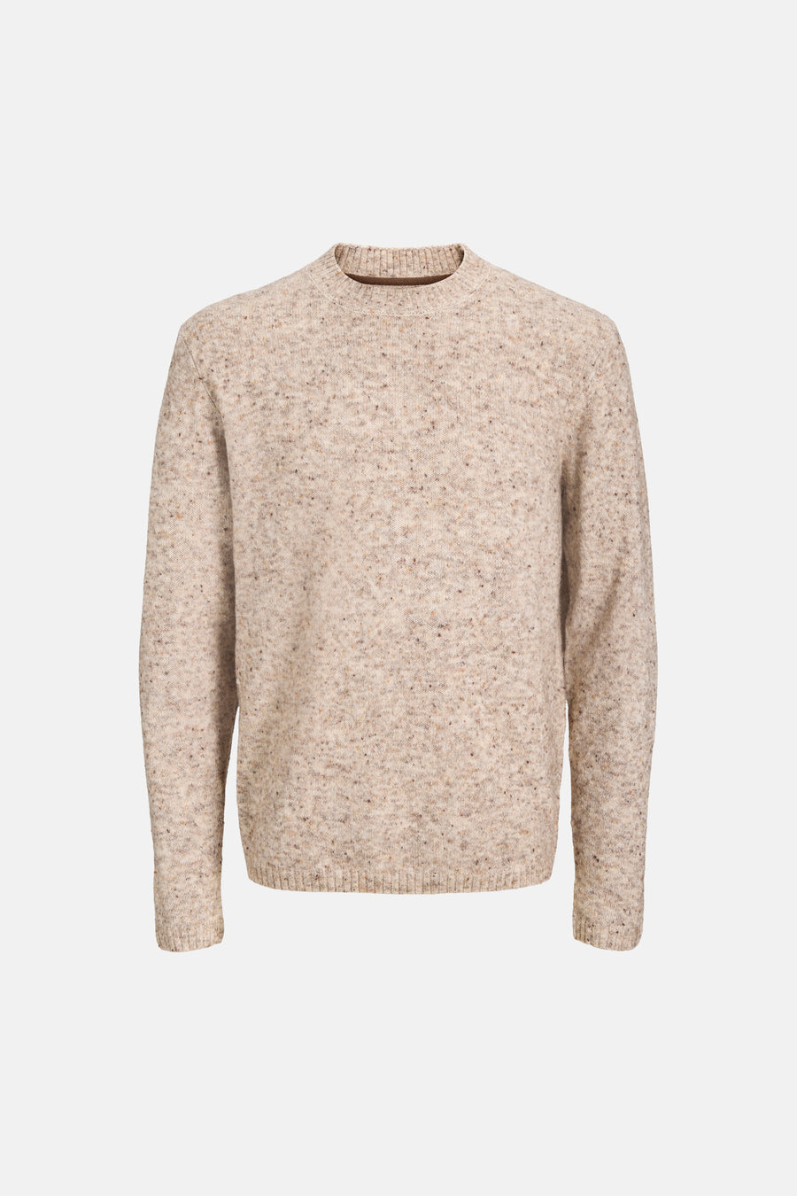 Pull O-hals - ecru