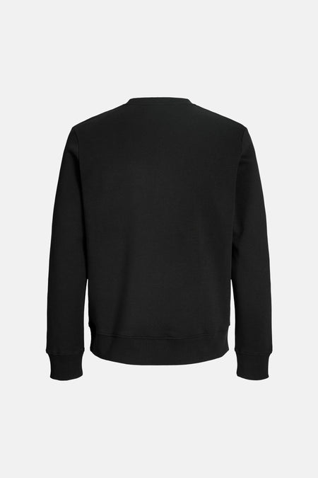 Sweater O-hals - zwart
