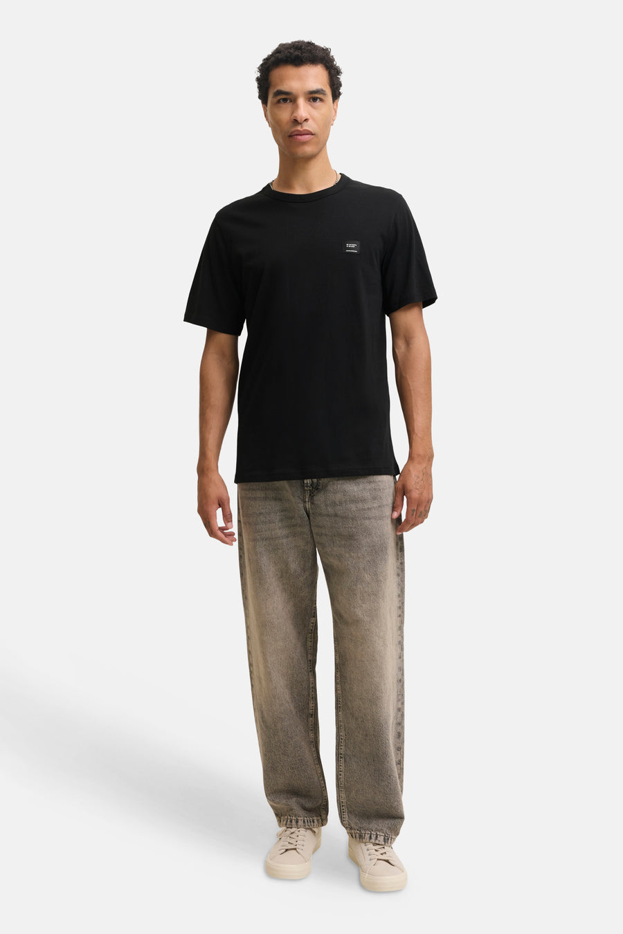 T-shirt à manches courtes - Black