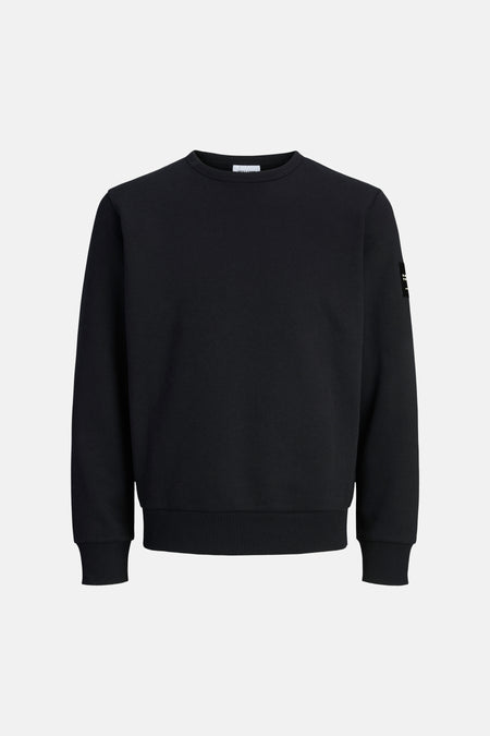 Sweat col O - noir
