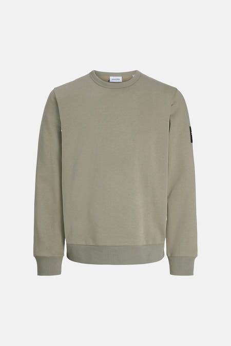 Sweater O-hals - Vetiver