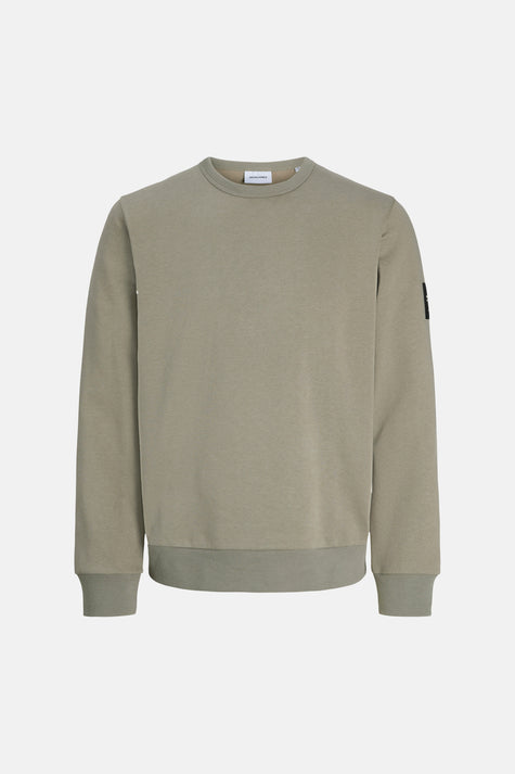 Sweater O-hals - Vetiver