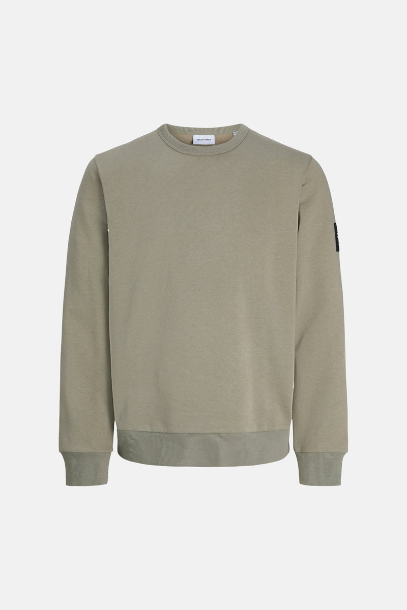 Sweater O-hals - Vetiver