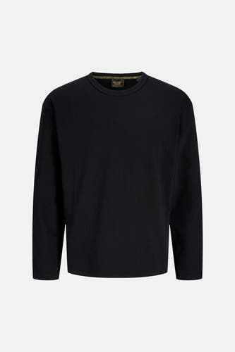 Sweater O-hals - zwart