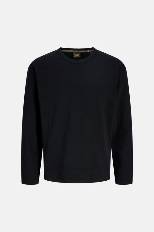 Sweater O-hals - zwart