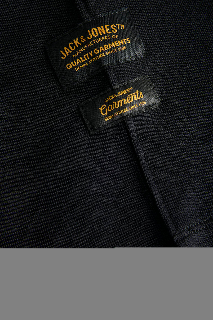 Sweater O-hals - zwart