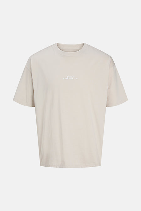 T-shirt (manches courtes) Écru - ORIGINALS BY JACK & JONES