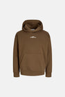 Sweat à capuche brun - ORIGINALS BY JACK & JONES