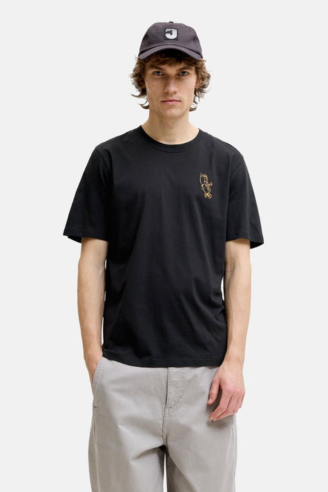 T-shirt met korte mouwen - zwart