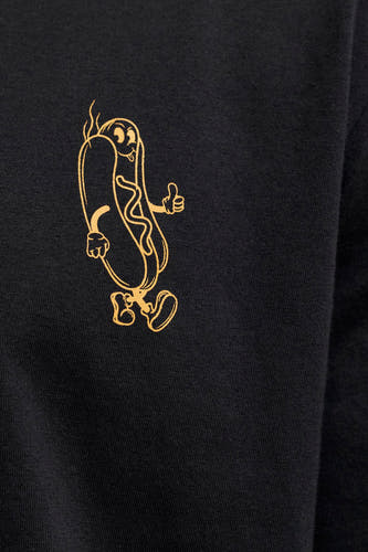 T-shirt (korte mouwen) zwart - ORIGINALS BY JACK & JONES