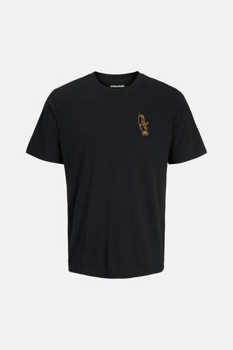 T-shirt (korte mouwen) zwart - ORIGINALS BY JACK & JONES