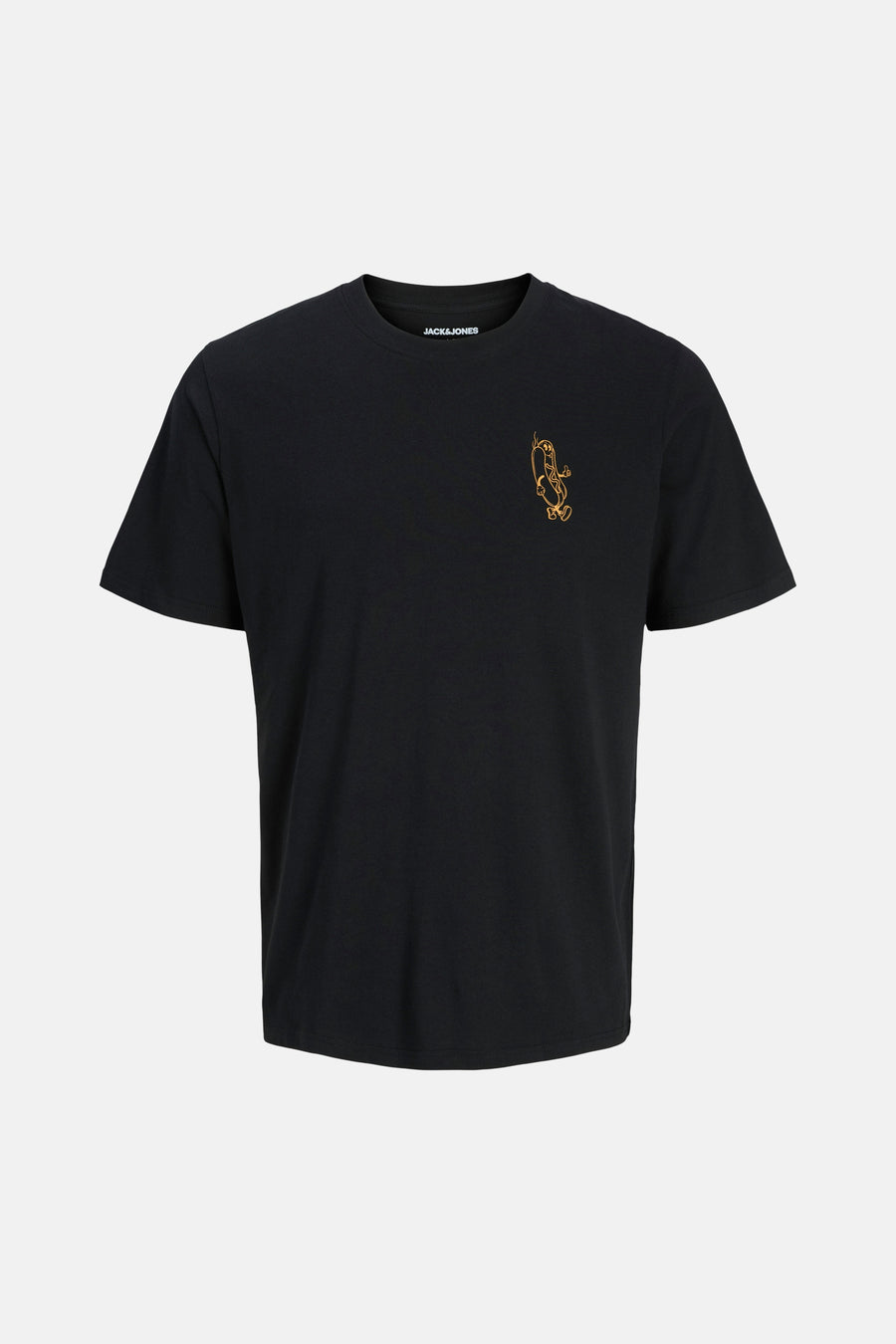 T-shirt (korte mouwen) zwart - ORIGINALS BY JACK & JONES