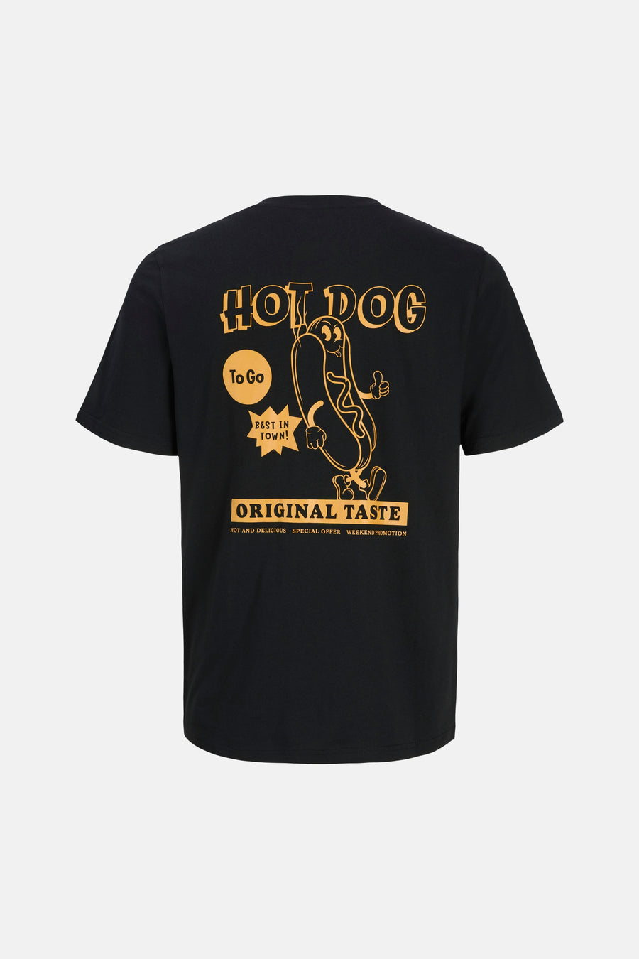 T-shirt (korte mouwen) zwart - ORIGINALS BY JACK & JONES