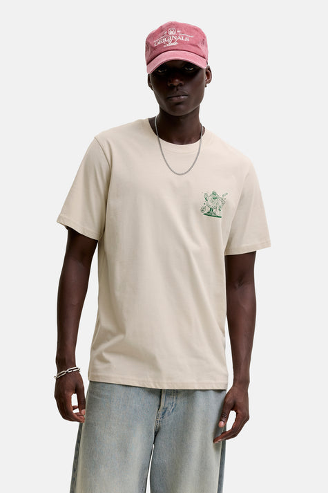 T-shirt met korte mouwen - ecru
