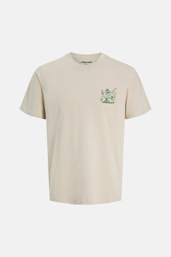 T-shirt (korte mouwen) ecru - ORIGINALS BY JACK & JONES