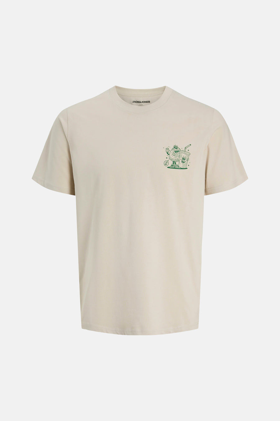 T-shirt (korte mouwen) ecru - ORIGINALS BY JACK & JONES