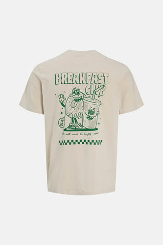 T-shirt (korte mouwen) ecru - ORIGINALS BY JACK & JONES