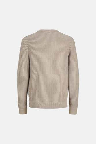 Trui met ronde hals ecru - ORIGINALS BY JACK & JONES