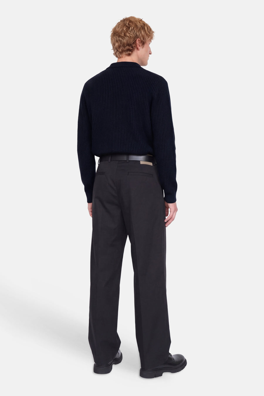 Trui met ronde hals blauw - ORIGINALS BY JACK & JONES